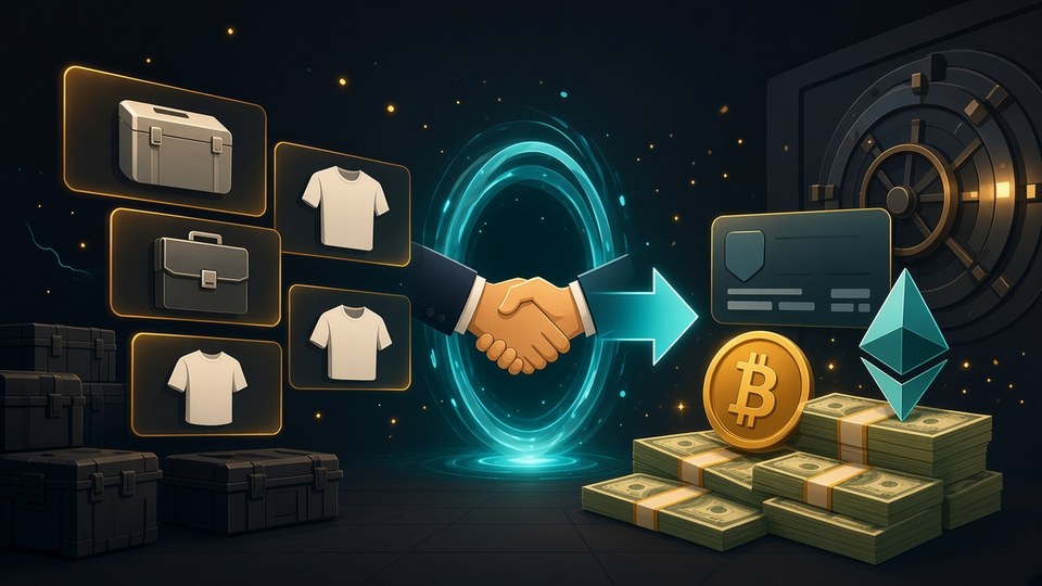 Схема: инвентарь Steam → бот Aim.market → вывод на карту или СБП