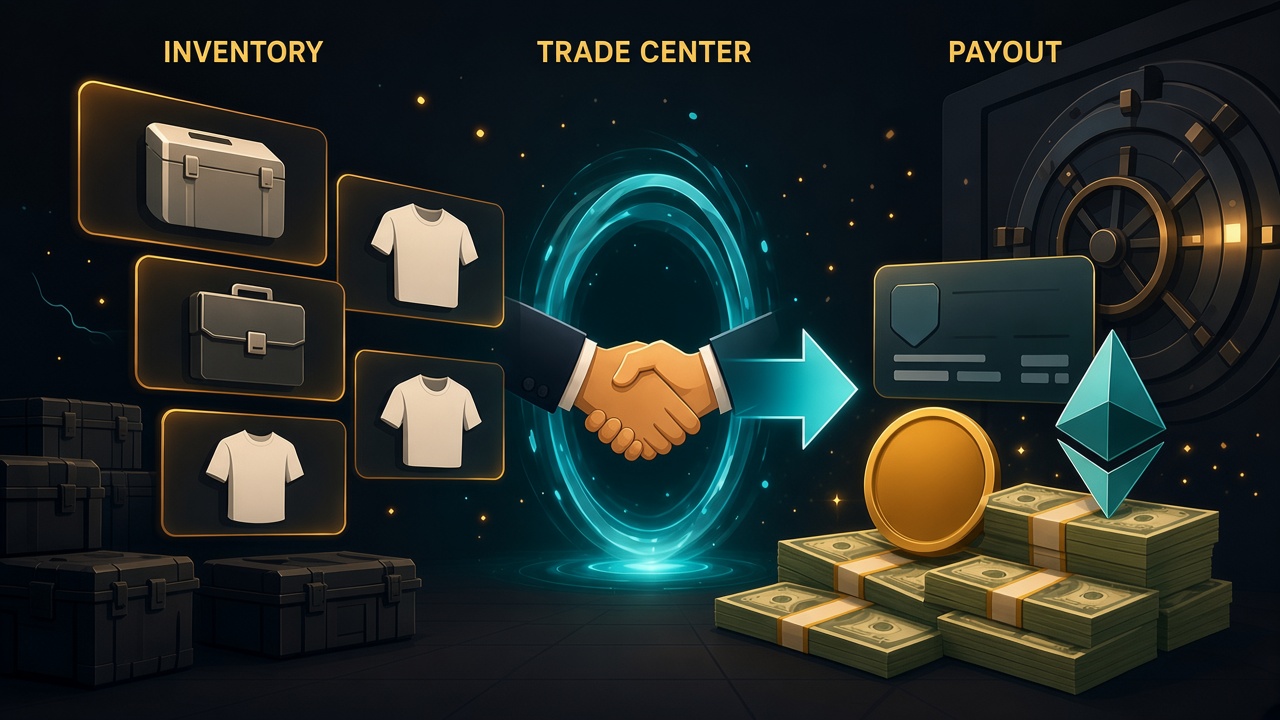 Схема: инвентарь Steam → бот AVAN.MARKET → вывод средств