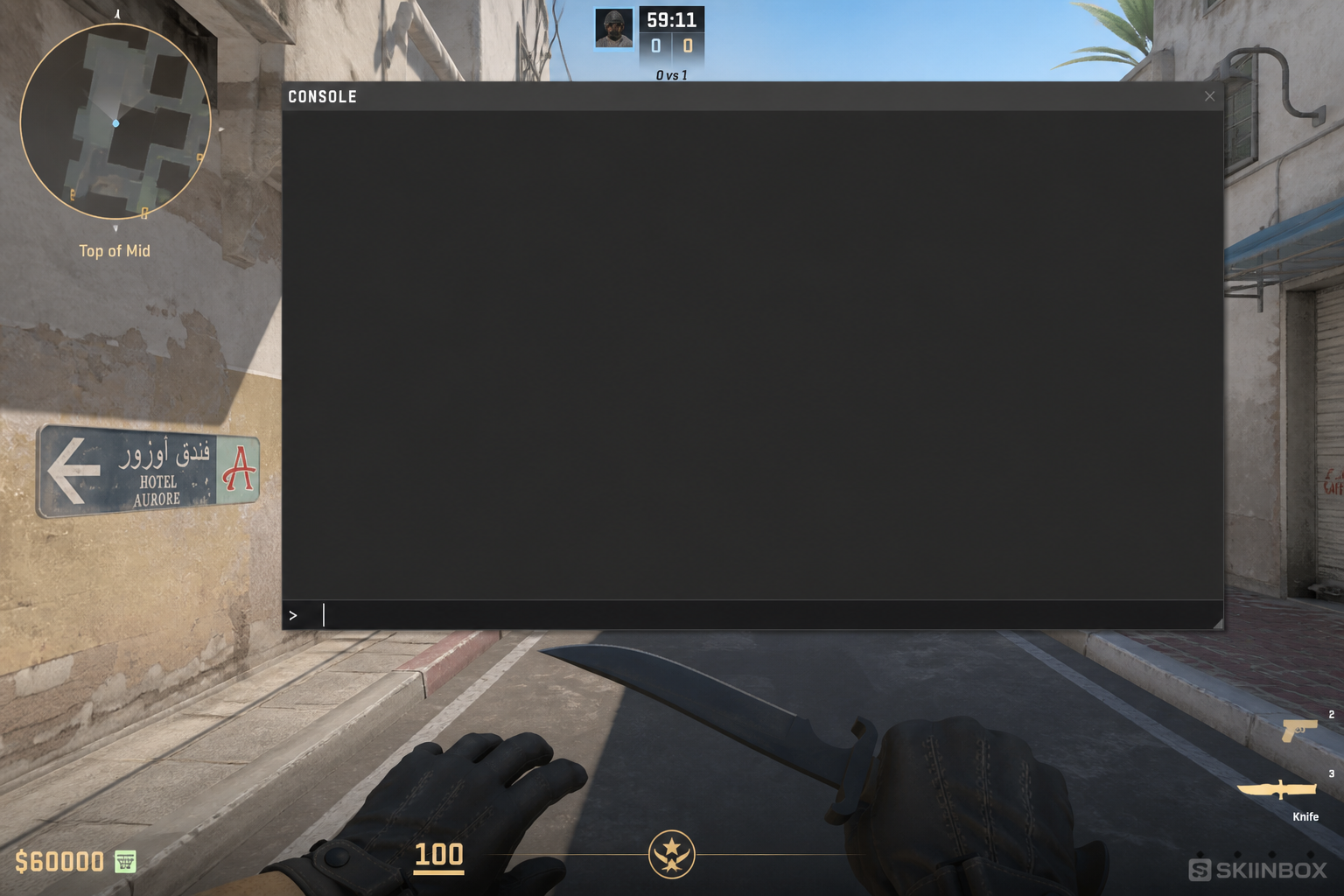 Open CS2 console tilde