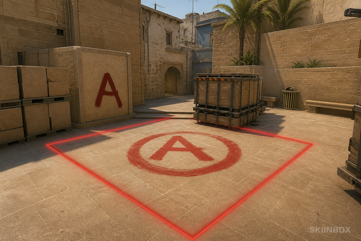 CS2 bombsite plant zone
