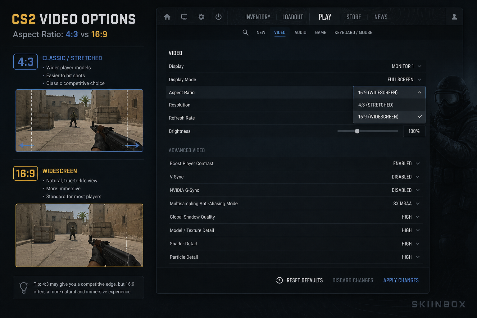 CS2 aspect ratio note