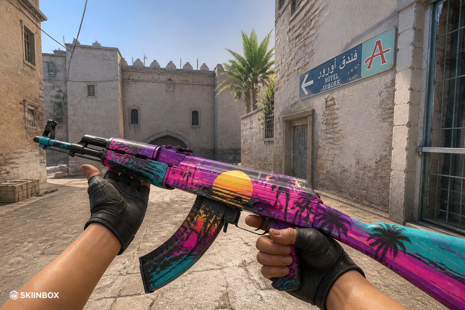 CS2 in-game equipped skin