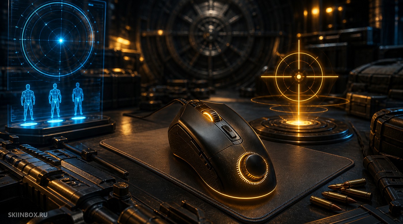Полный пакет настроек donk CS2: мышь, прицел, радар на игровом столе