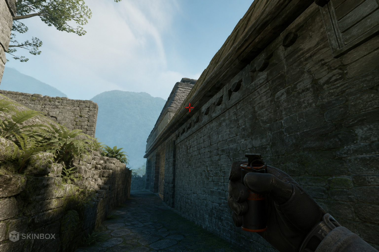 Ancient alley connector smoke aim