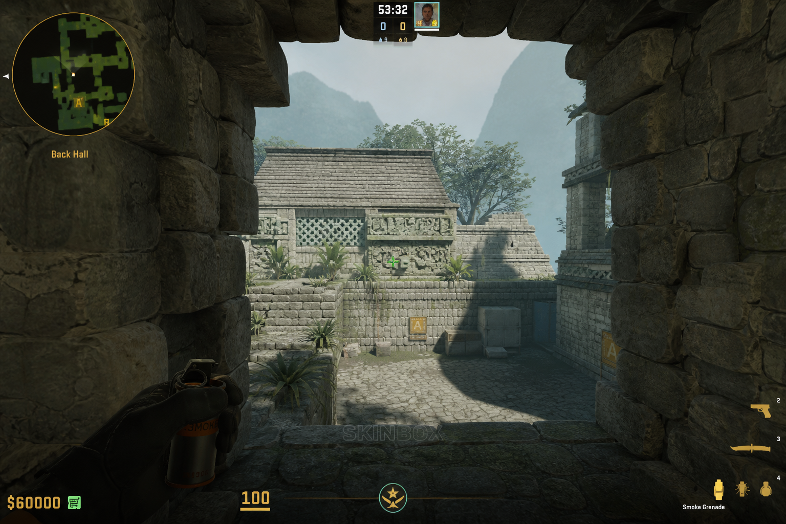 Ancient A donut smoke aim